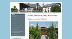 Desktop Screenshot of kleingartenanlage-fuerfanger.de